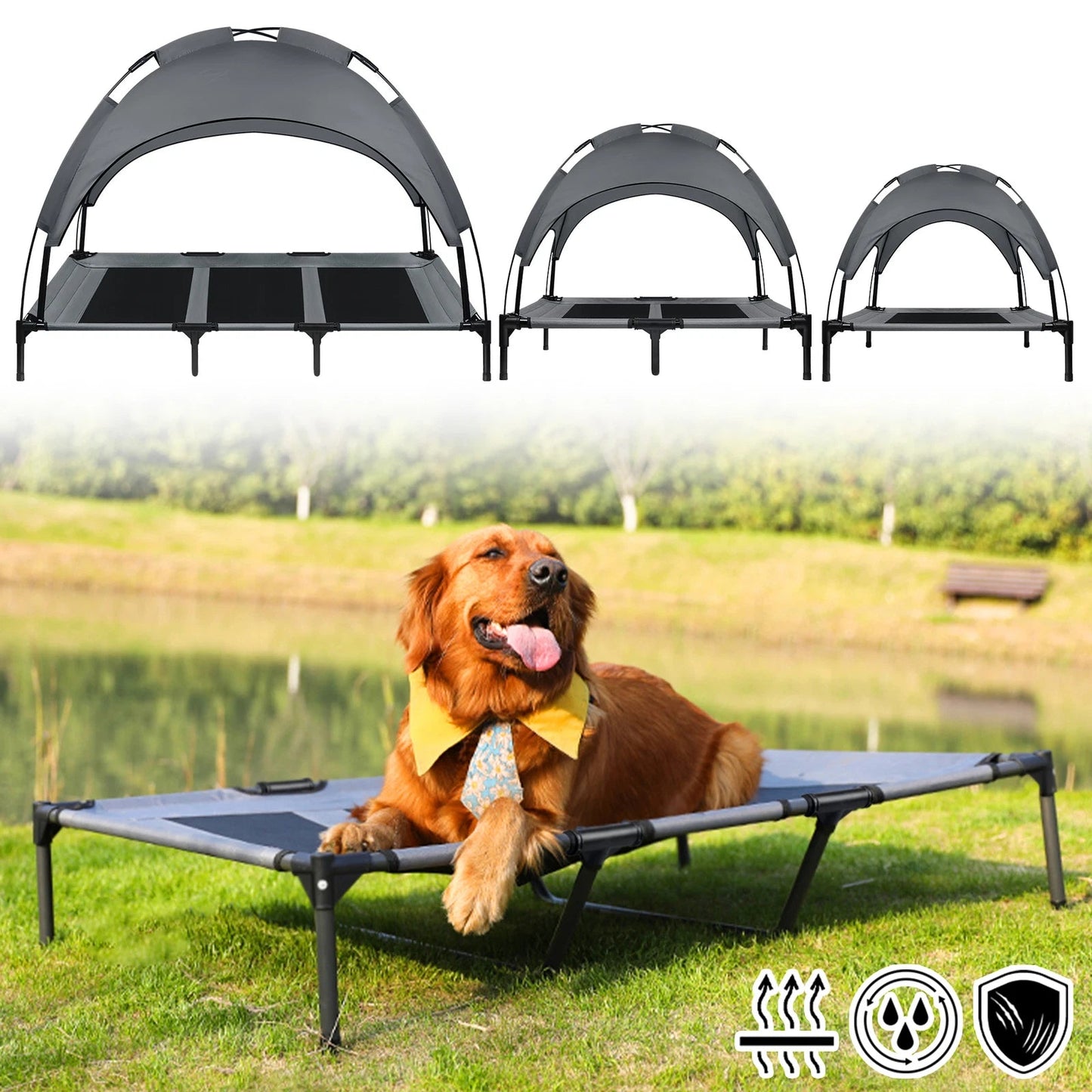 Haustier-Liege "Cool & Dry" - extra atmungsaktiv