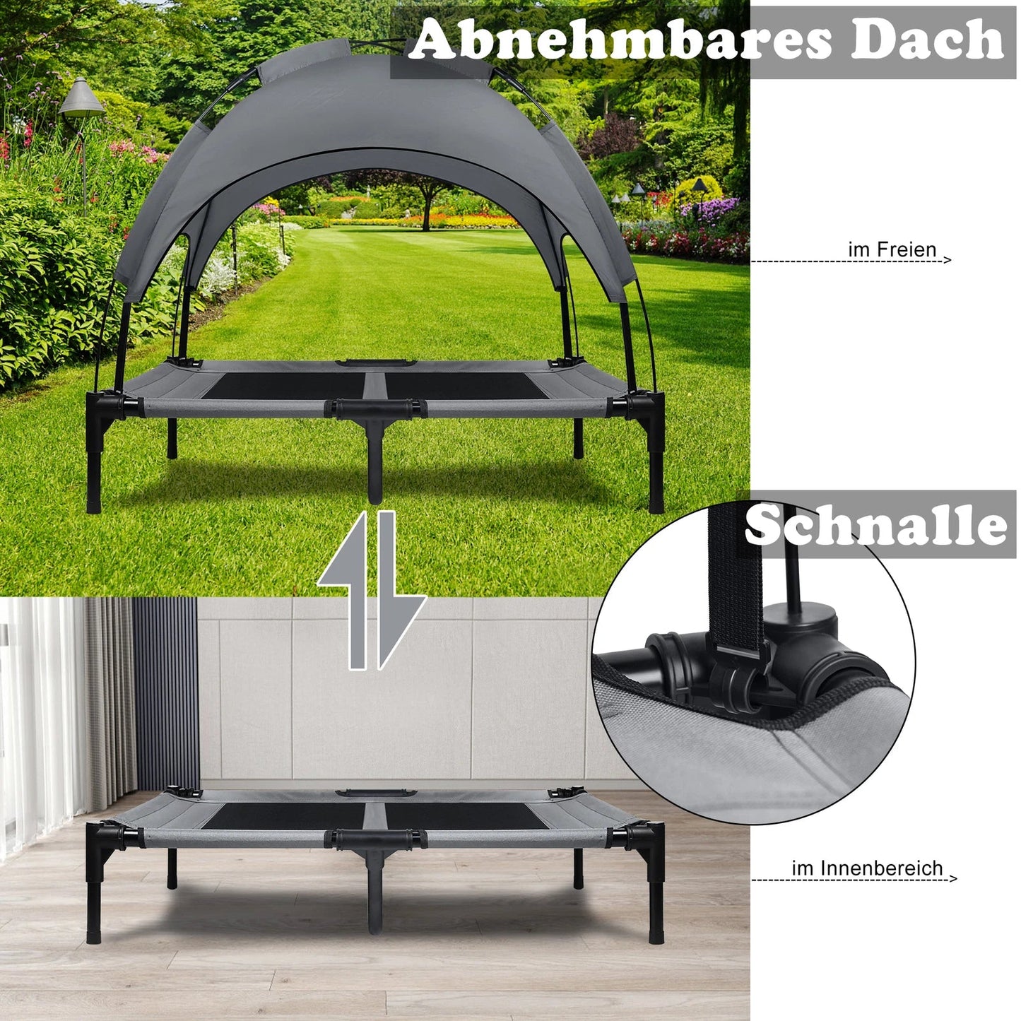 Haustier-Liege "Cool & Dry" - extra atmungsaktiv