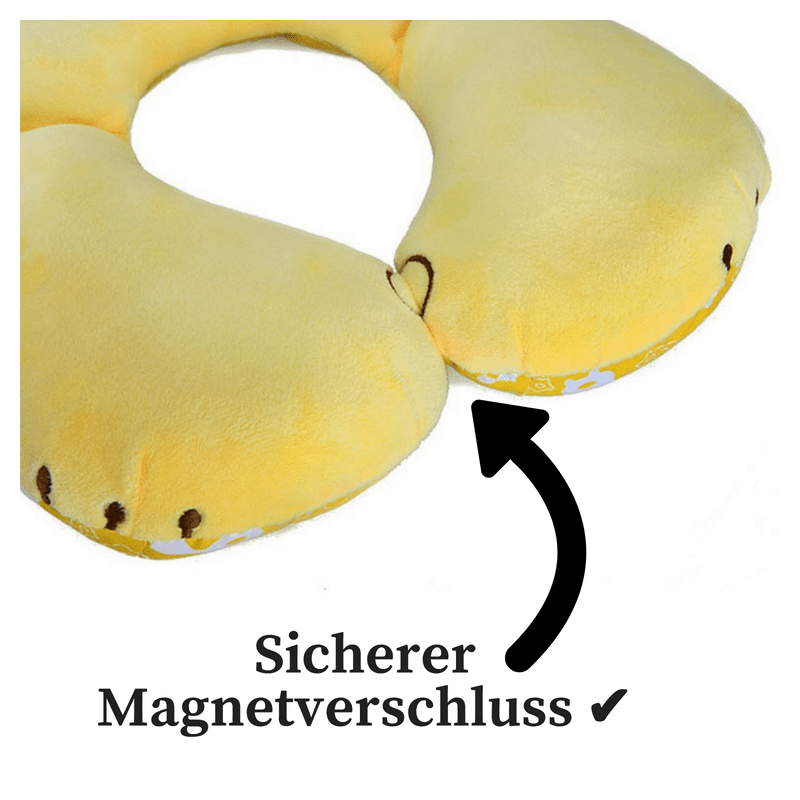 U-Kissen zur Kopf- und Nackenstütze
