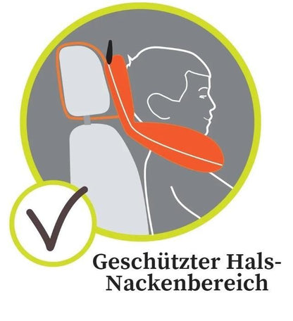 U-Kissen zur Kopf- und Nackenstütze